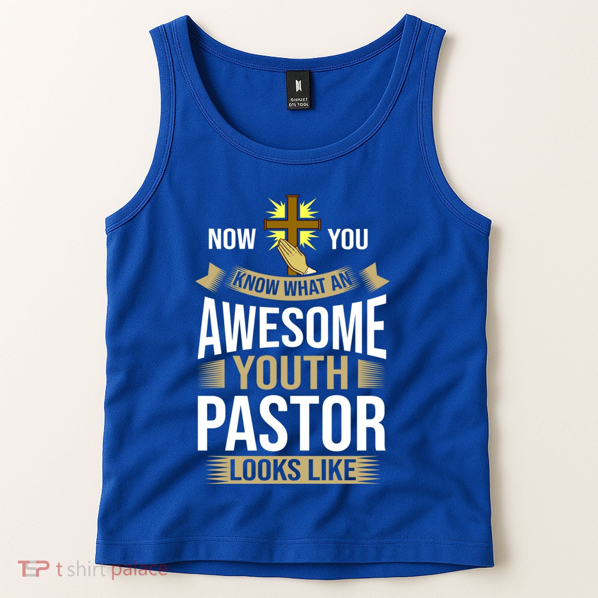 Church Minister Clergy Christian Jesus Gift Tank Top