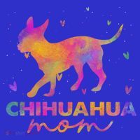Chihuahua Mom Colorful Chihuahua Mama Funny Gift T-Shirt thumb 7