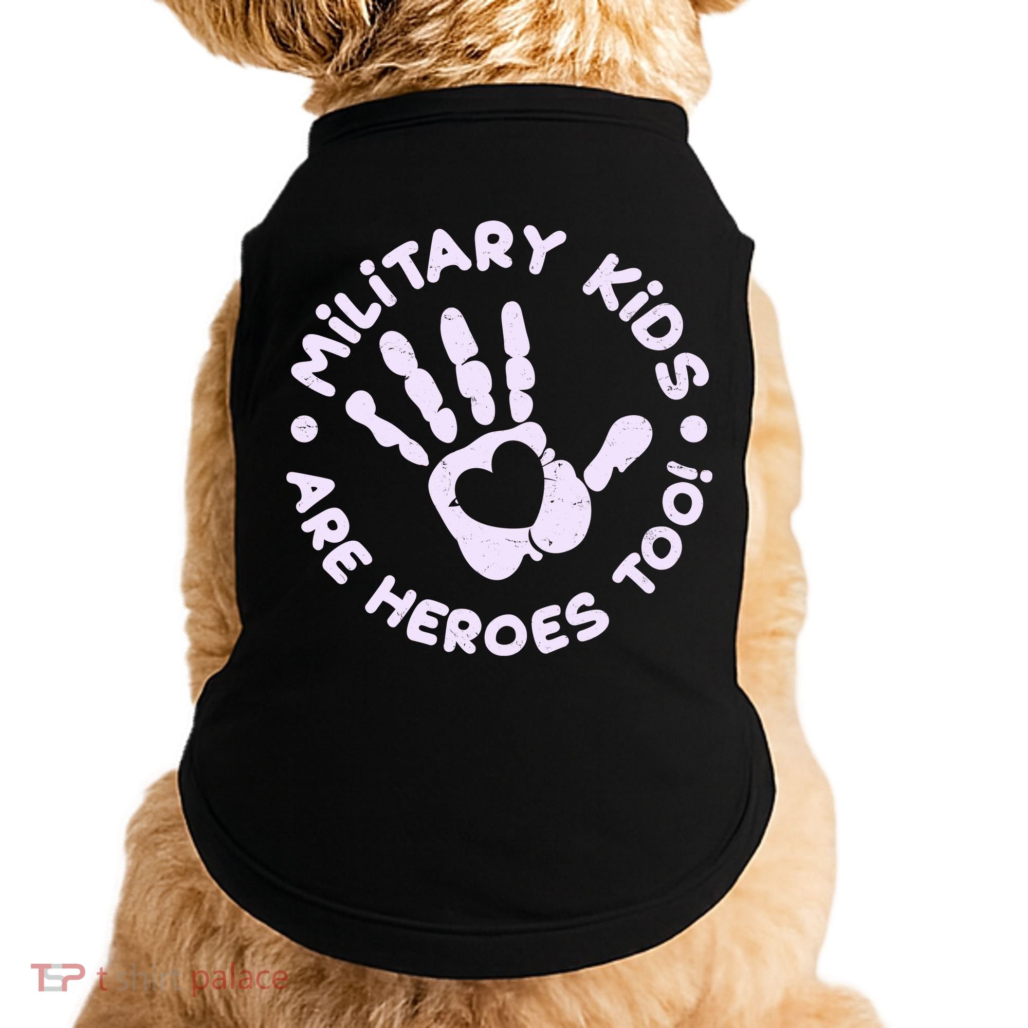 Cute Military Children Are Heroes Too Doggie Tank