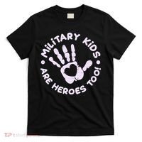 Cute Military Children Are Heroes Too T-Shirt thumb 0
