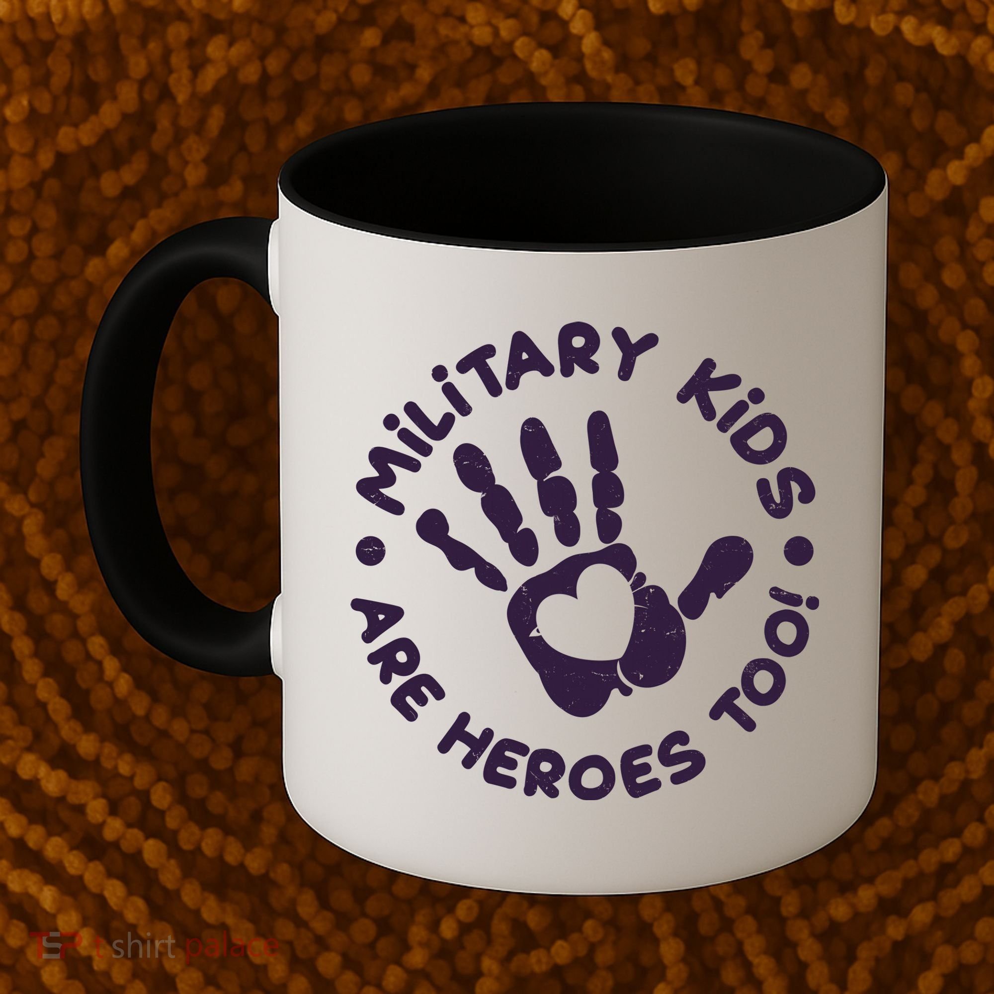 Cute Military Children Are Heroes Too Coffee Mug
