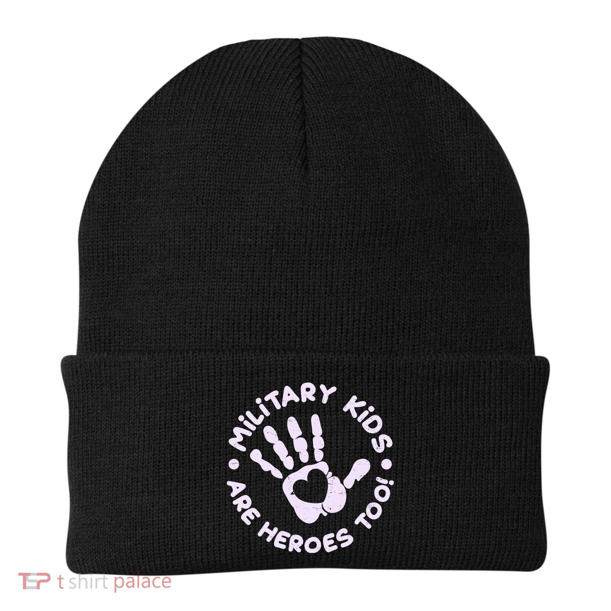 Cute Military Children Are Heroes Too Beanie