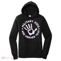 Cute Military Children Are Heroes Too Women's Hoodie thumb 0