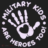 Cute Military Children Are Heroes Too Tumbler thumb 3