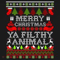 Christmas - Merry Christmas Ya Filthy Animal Women's Hoodie thumb 2