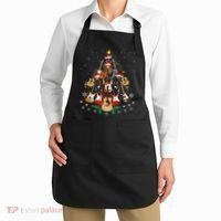 Christmas Musician Christmas Guitar Tree Apron thumb 2