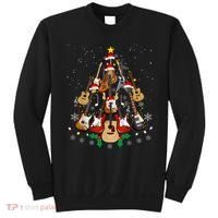 Christmas Musician Christmas Guitar Tree Sweatshirt thumb 0