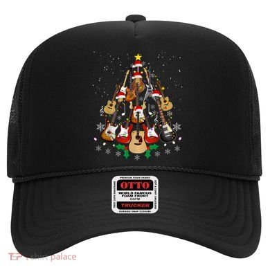 Christmas Musician Christmas Guitar Tree Hat