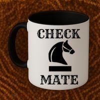 Check Mate Chess Coffee Mug thumb 2