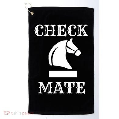 Check Mate Chess Golf Towel