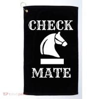 Check Mate Chess Golf Towel thumb 0