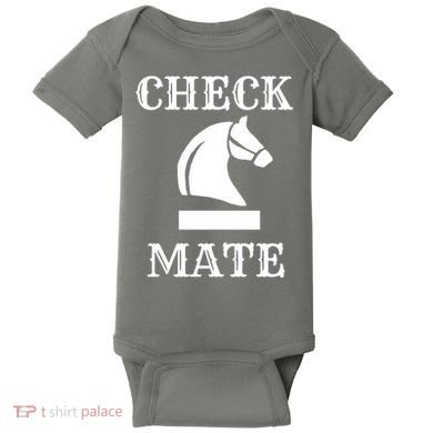 Check Mate Chess Baby Bodysuit