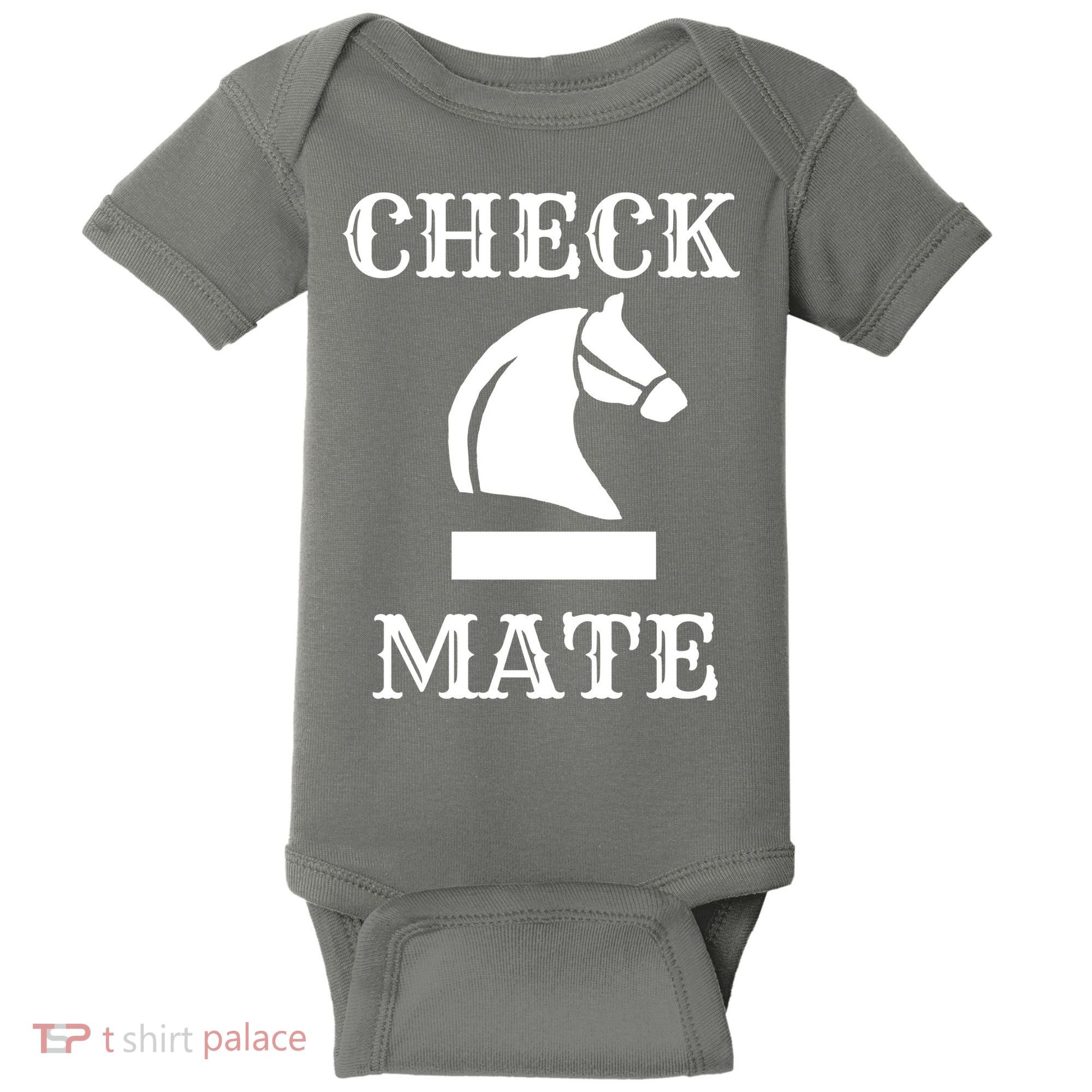 Check Mate Chess Baby Bodysuit
