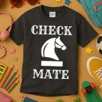 Check Mate Chess Kids T-Shirt thumb 3