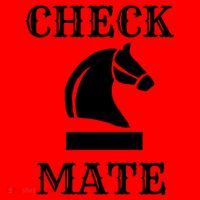 Check Mate Chess Santa Hat thumb 1