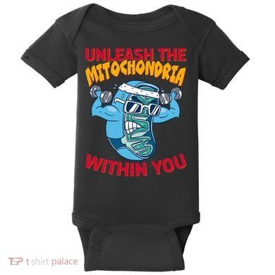 Cell Mitochondria Baby Bodysuit