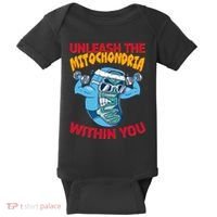 Cell Mitochondria Baby Bodysuit thumb 0