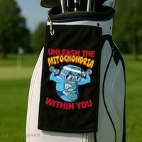 Cell Mitochondria Golf Towel thumb 2