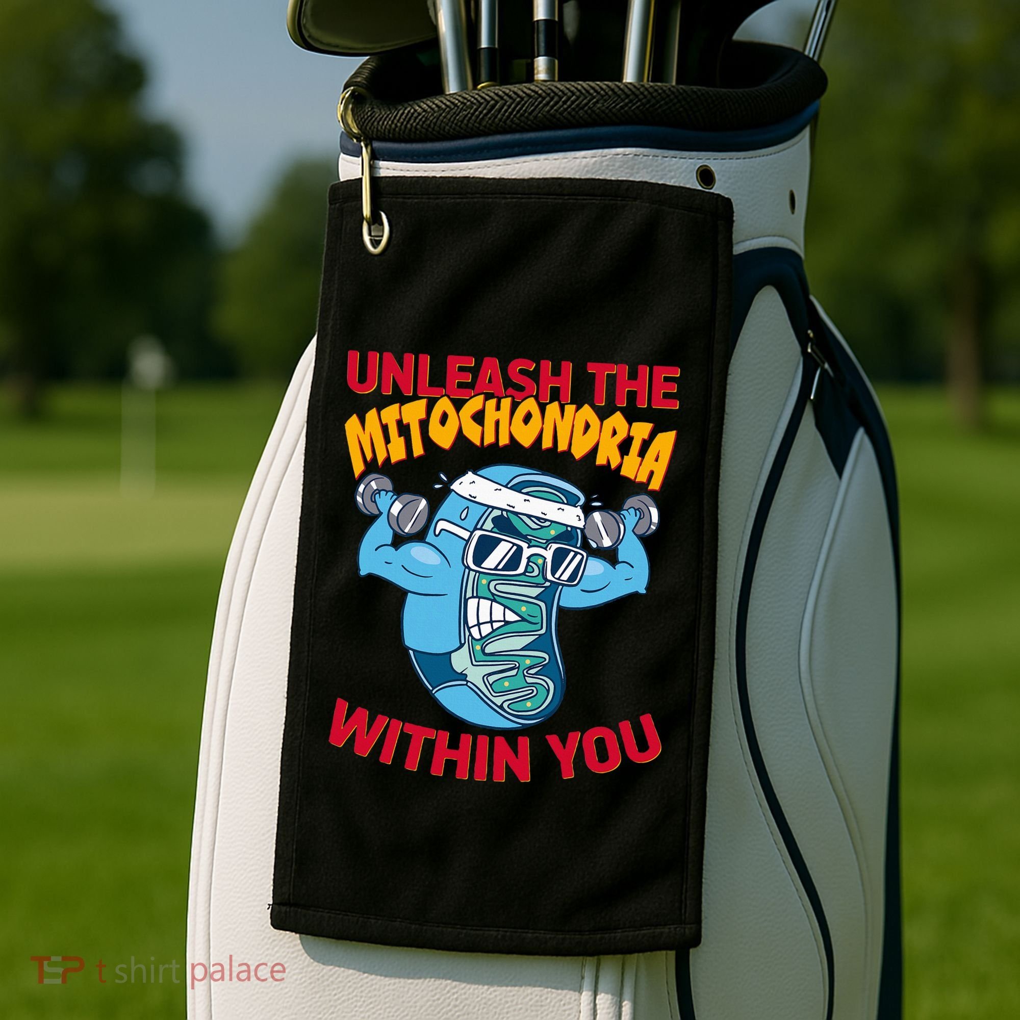 Cell Mitochondria Golf Towel