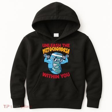 Cell Mitochondria Kids Hoodie