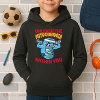 Cell Mitochondria Kids Hoodie thumb 2