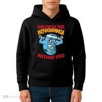 Cell Mitochondria Kids Hoodie thumb 4