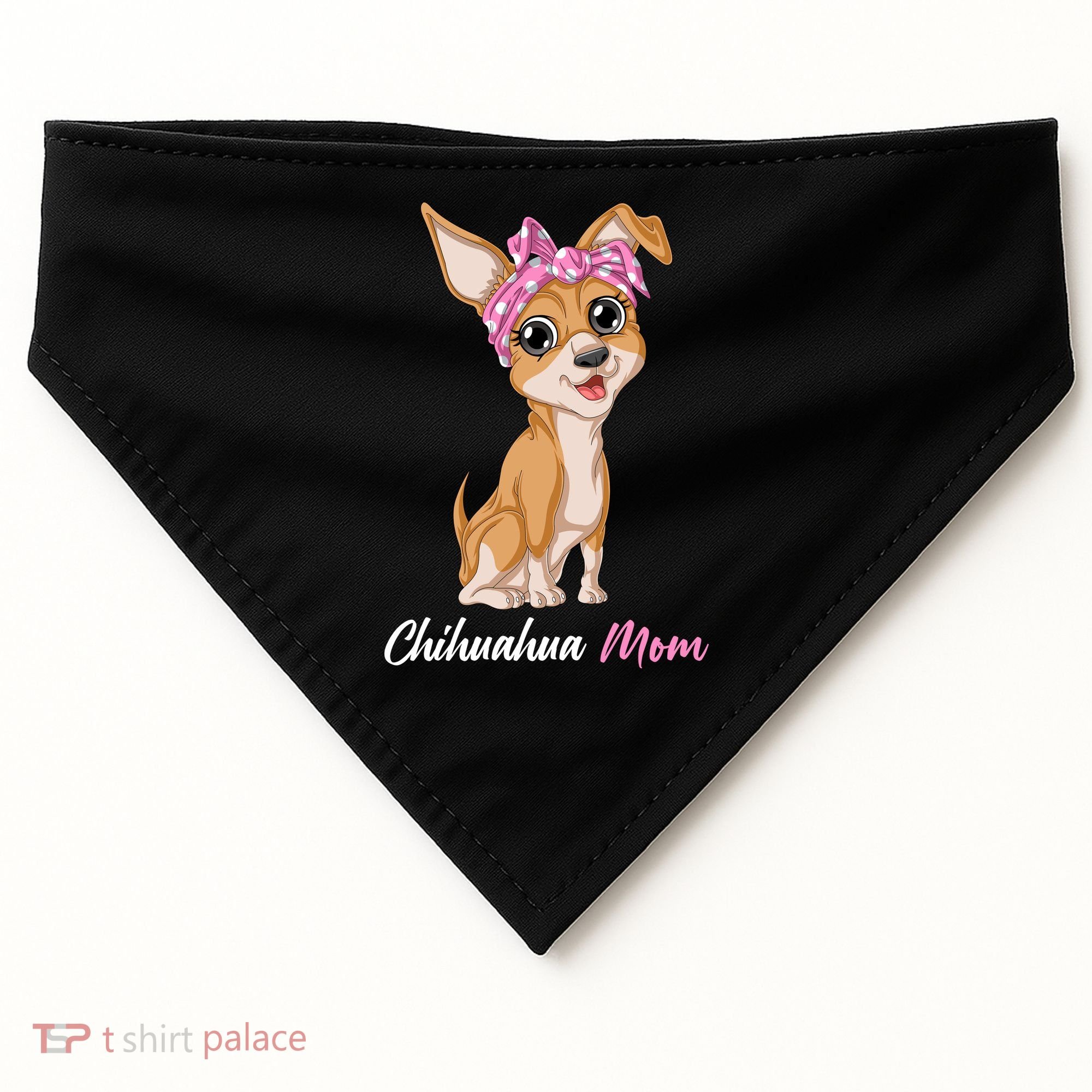Chihuahua Mom USA-Made Doggie Bandana