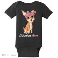 Chihuahua Mom Baby Bodysuit thumb 0