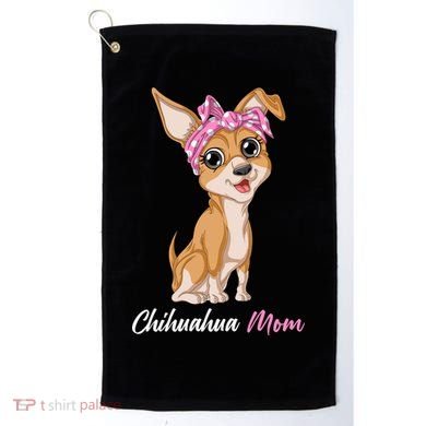 Chihuahua Mom Golf Towel