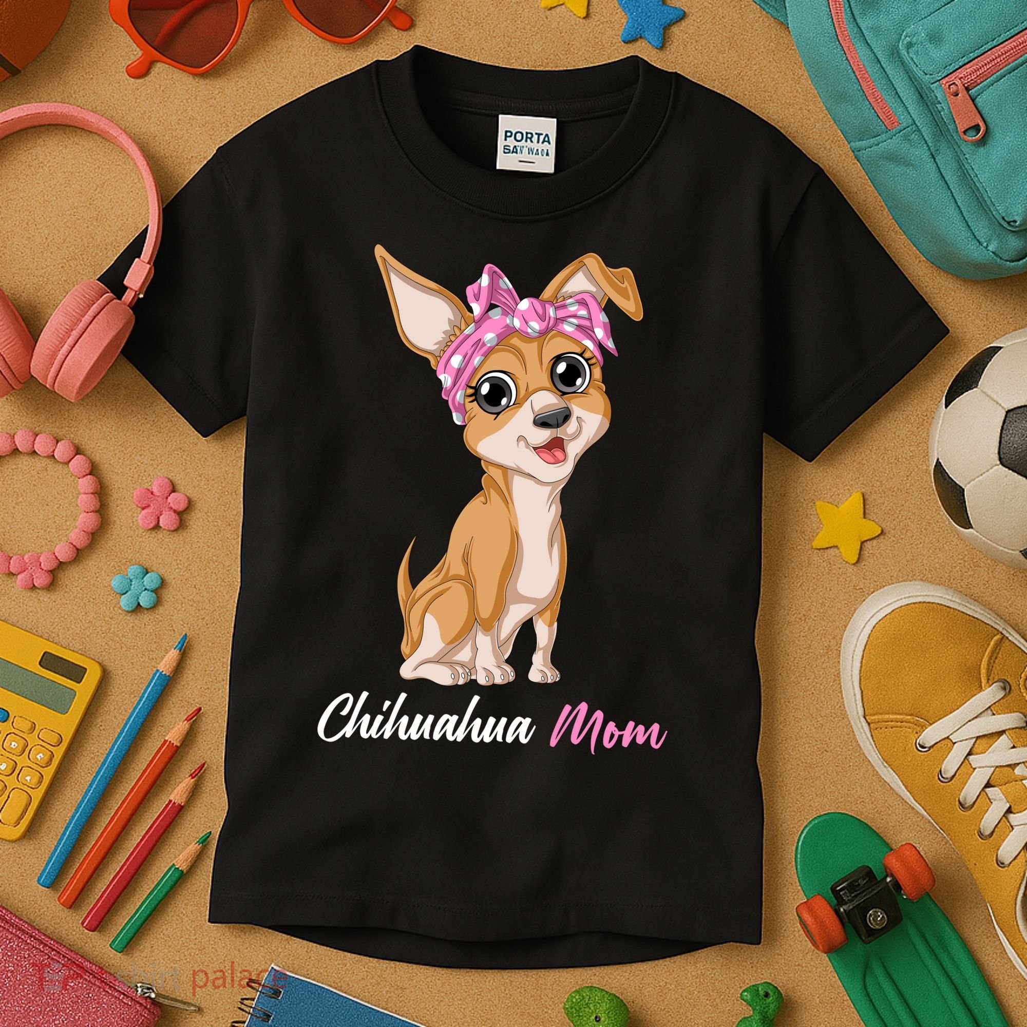 Chihuahua Mom Kids T-Shirt