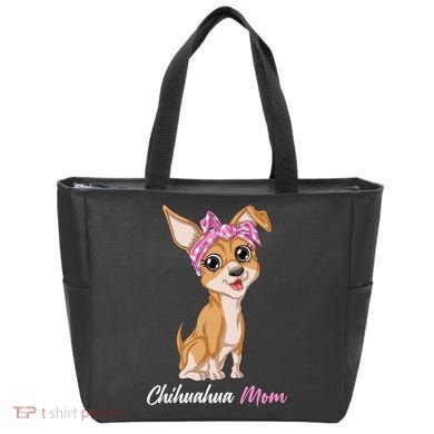 Chihuahua Mom Tote Bag