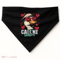 Call Me Duck Hunting Lover ValentineS Day Gift USA-Made Doggie Bandana thumb 0