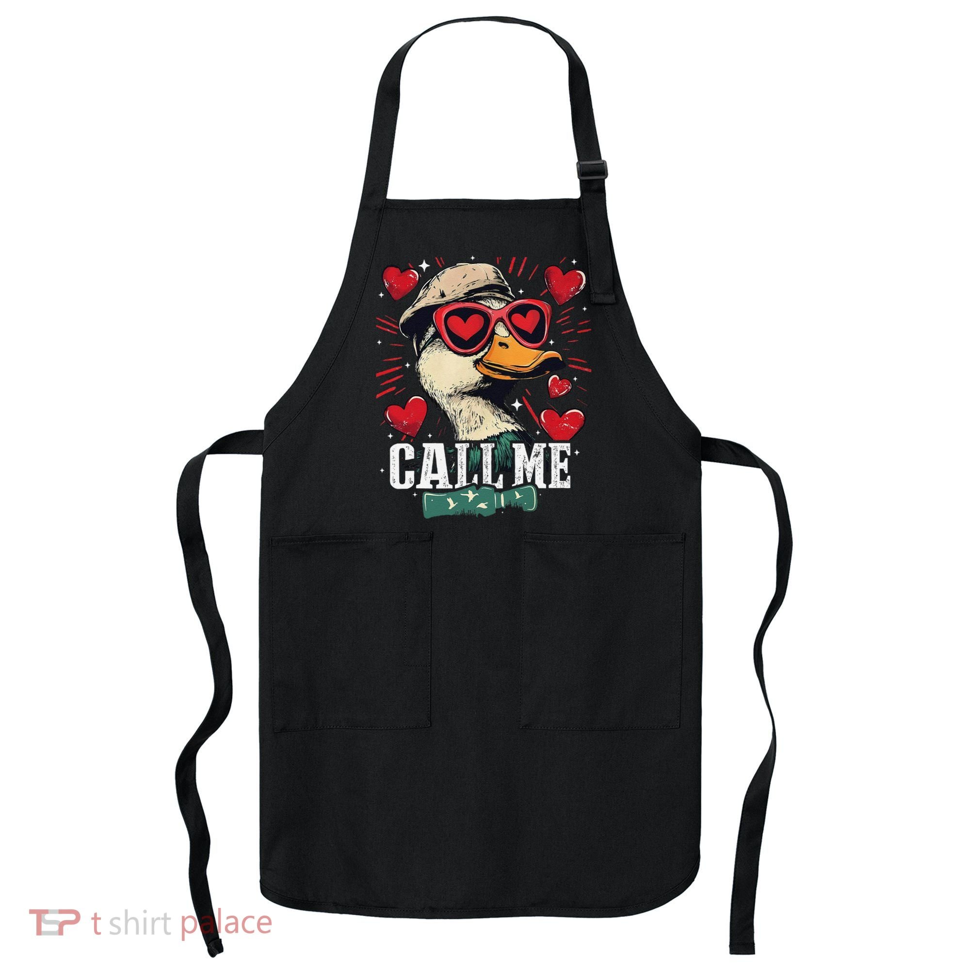 Call Me Duck Hunting Lover ValentineS Day Gift Apron