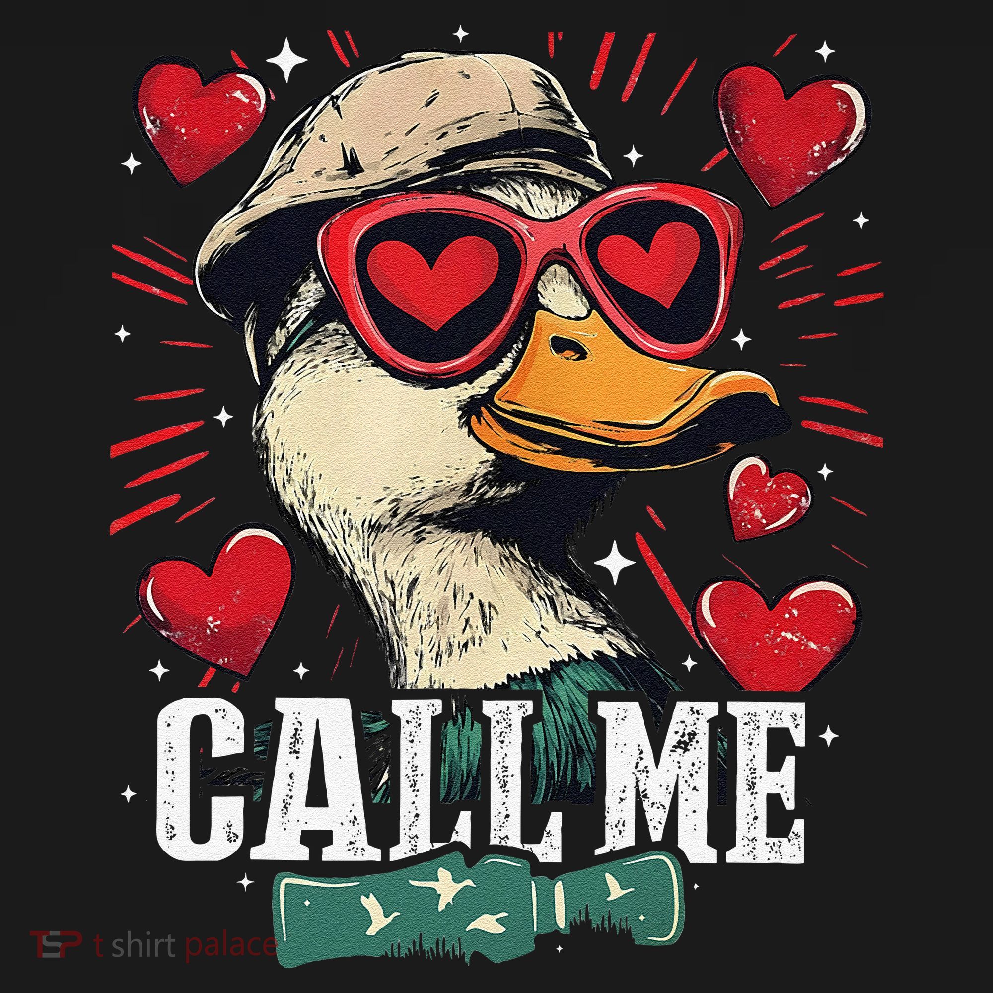 Call Me Duck Hunting Lover ValentineS Day Gift Bucket Hat