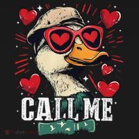 Call Me Duck Hunting Lover ValentineS Day Gift Women's Tank Top thumb 5