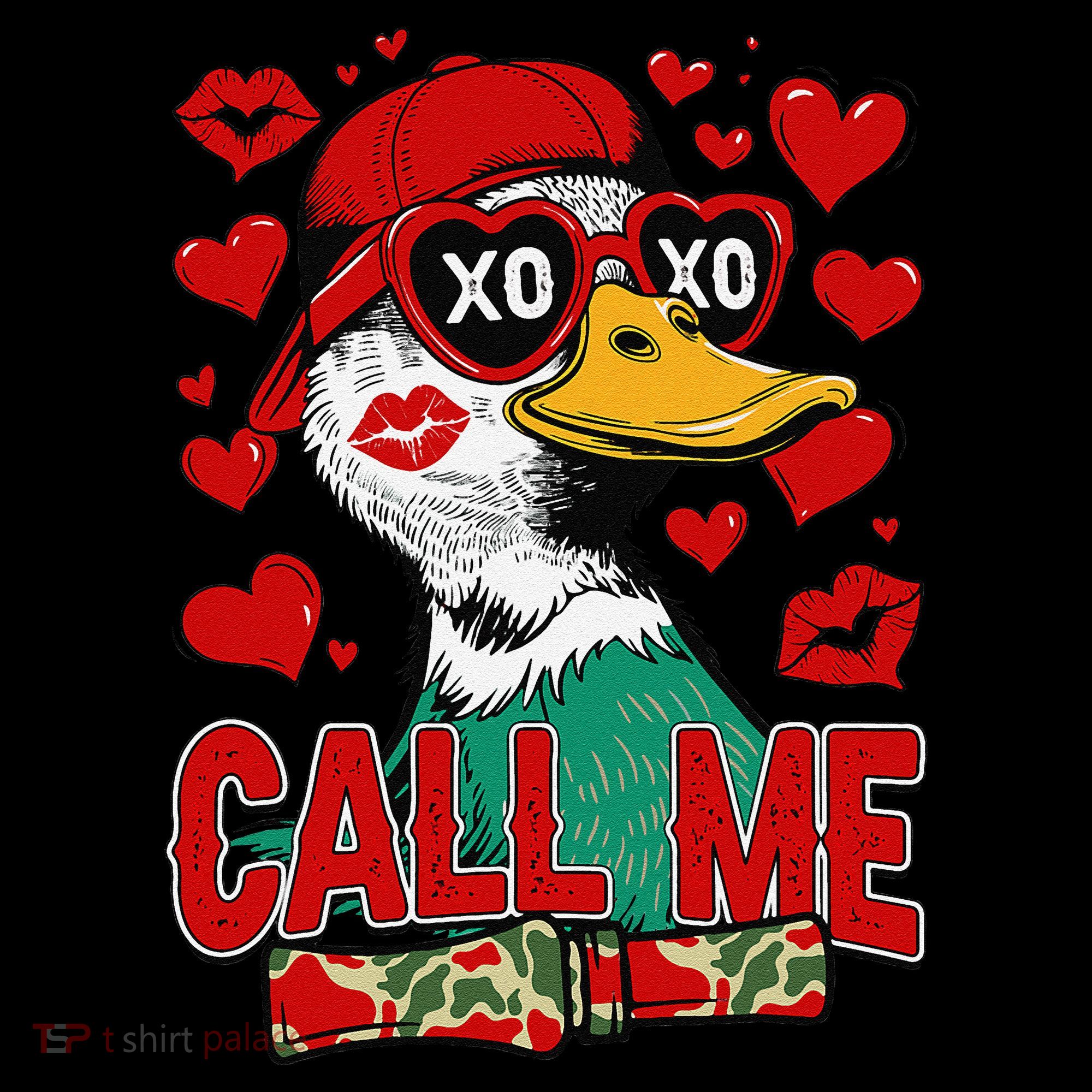 Call Me Duck Hunting Valentines Day Mallard Duck Gift Coffee Mug