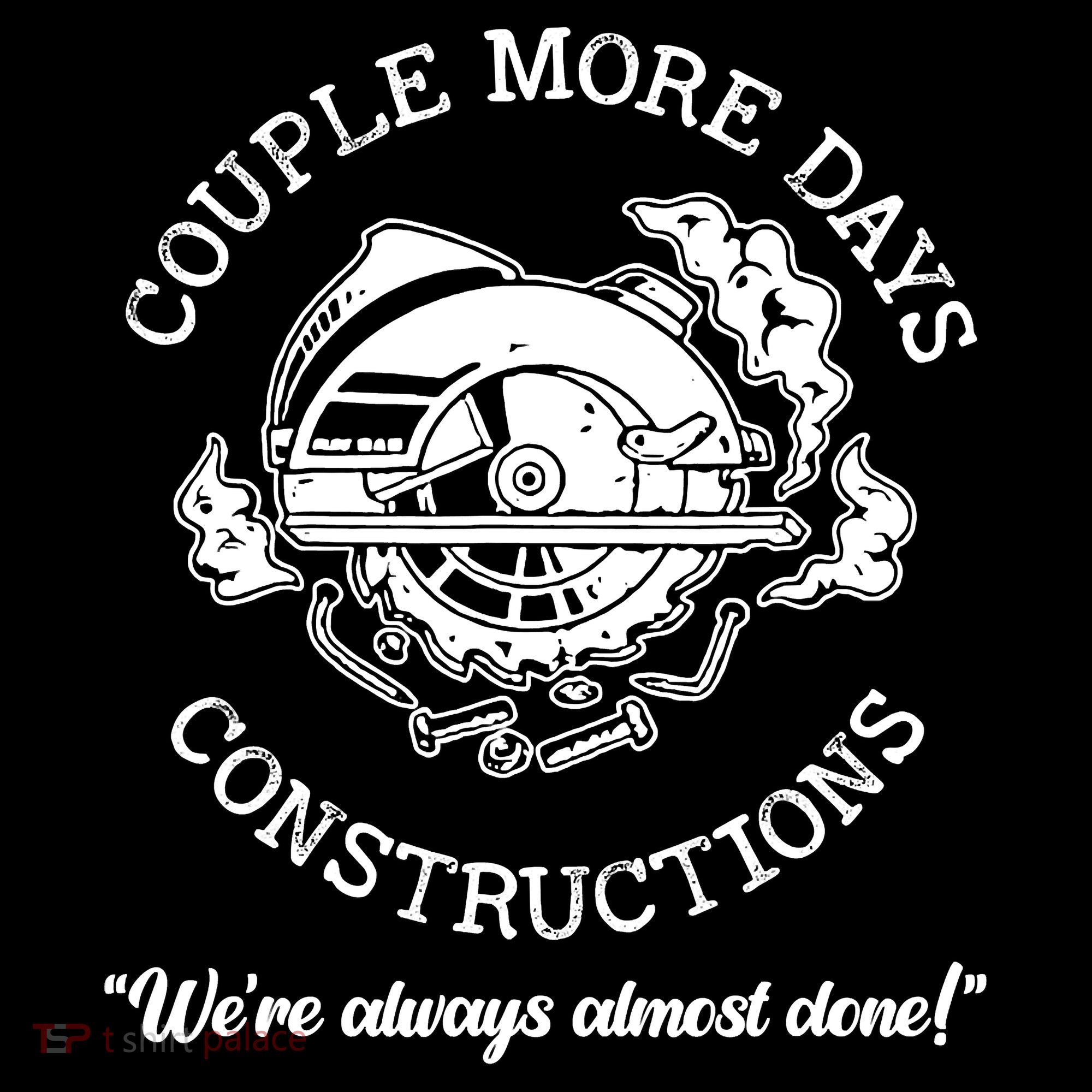 Couple More Days Construction We’re Always Almost Done Bucket Hat