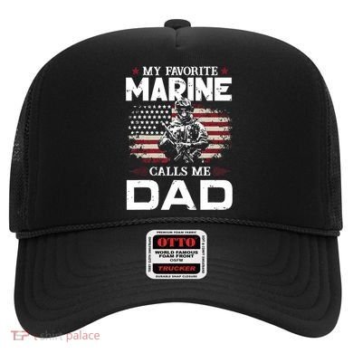 Call Me Dad My Favorite Marine Usa Flag Hat