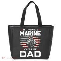 Call Me Dad My Favorite Marine Usa Flag Tote Bag thumb 0