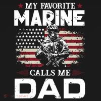 Call Me Dad My Favorite Marine Usa Flag Tote Bag thumb 4
