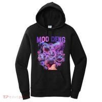 Cute Moo Deng Funny Baby Hippo Pygmy Hippopotamus Women's Hoodie thumb 0