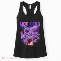 Cute Moo Deng Funny Baby Hippo Pygmy Hippopotamus Women's Tank Top thumb 0