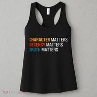 Character Matters Decency Matters Truth Matters America Women's Tank Top thumb 3