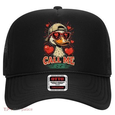 Call Me Duck Hunting ValentineS Day Mallard Duck Hat