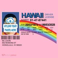 Custom Mclovin Driver License Upload Photo Coaster thumb 2