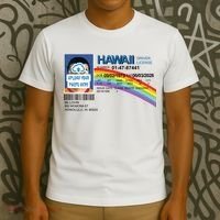 Custom Mclovin Driver License Upload Photo T-Shirt thumb 3