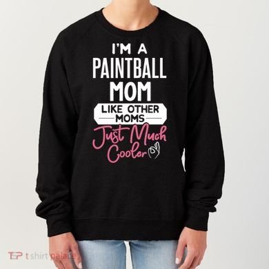 Cool Mothers Day Design Paintball Mom Gift Women's Sweatshirt