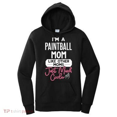 Cool Mothers Day Design Paintball Mom Gift Women's Hoodie