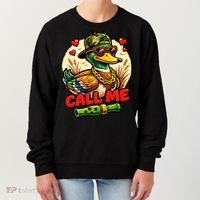 Call Me Duck Hunting Women's Sweatshirt thumb 0