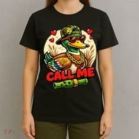 Call Me Duck Hunting T-Shirt thumb 4